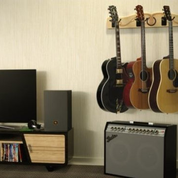 Wall Mounted Guitar Hangers
