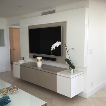 Wall Unit & Floating Cabinet