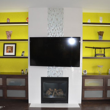 Wall Units, Entertainment Centers, Home Office cabinets