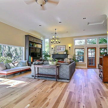 Walnut Creek Family Room and Kitchen Oasis
