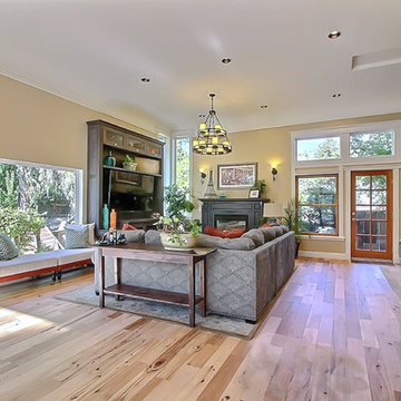 Walnut Creek Family Room and Kitchen Oasis
