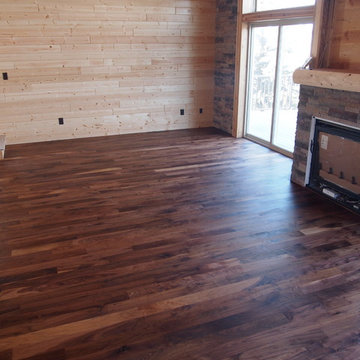 Walnut Hardwood Flooring with Rubio Monocoat