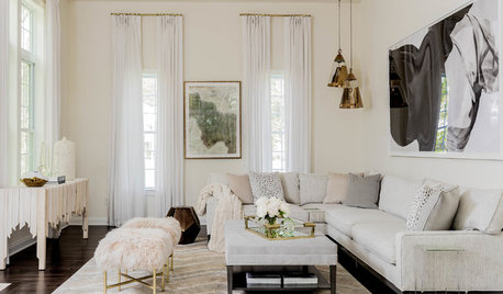 Houzz Tour: Designer’s Home Is Stylish, Serene and All in Cream