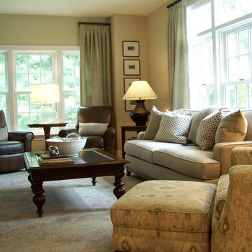 Warm and Inviting Living Room -- Deena Doherty