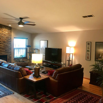 Warm Living Room Update