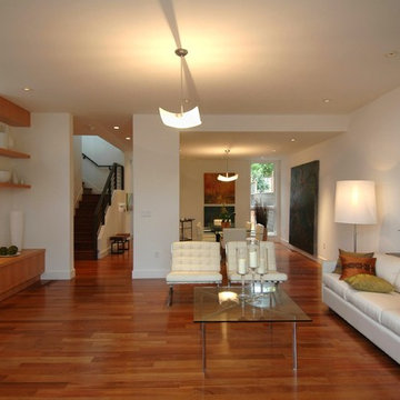 Warm Modern in Noe Valley-Living Room