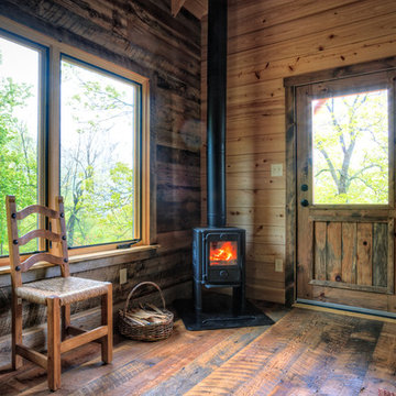 Warm wood interior