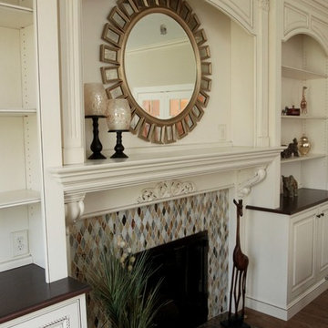 Lewes Custom Fireplace Built-in