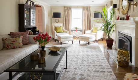 Room of the Day: A Subdued Living Room That Shines