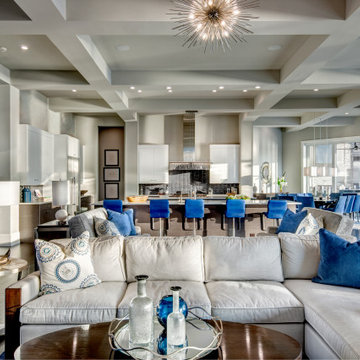 Waters Edge Great Room and Kitchen