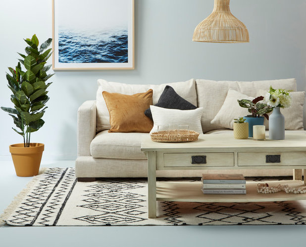 Beach Style Living Room by Resene