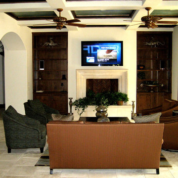 Westlake Hills House Living Room