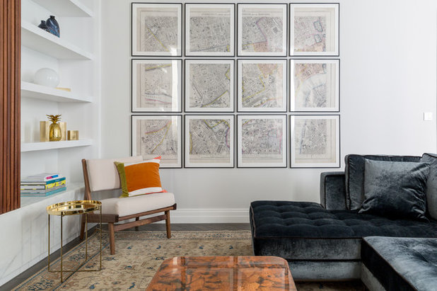 Contemporary Living Room by Studio Mills Design Ltd.