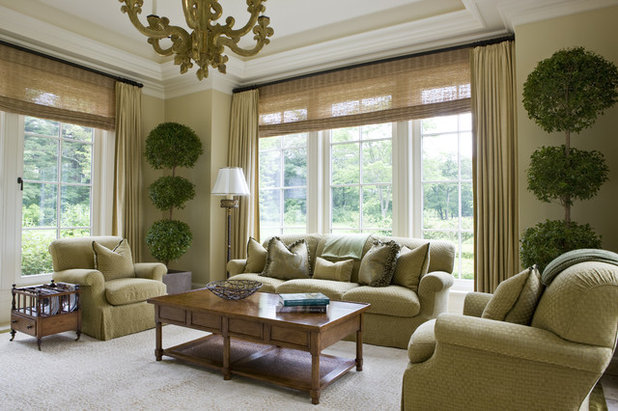 Traditional Living Room by SLC Interiors