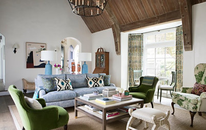 Houzz Tour: Tudor-Style Home Updated for Modern Family Life