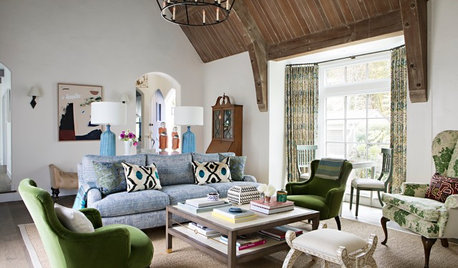 Houzz Tour: Tudor-Style Home Updated for Modern Family Life