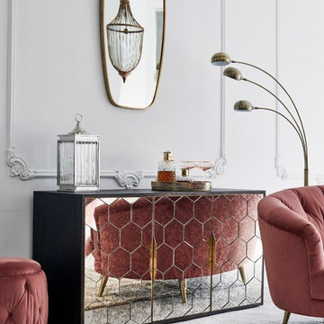 What the Butler Saw | Mirrored Sideboard