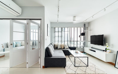 Houzz Tour: This Playful Minimalist Flat is Also Home to Cats