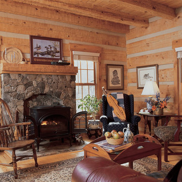 White - Modified Prestwick Log Home