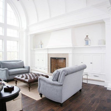 White Painted fireplace surround
