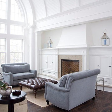White Painted fireplace surround