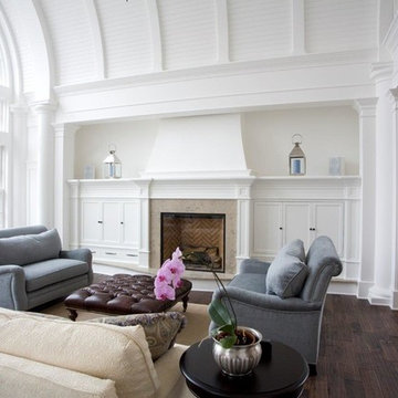 White Painted Living room