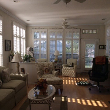 White Plantation Shutters