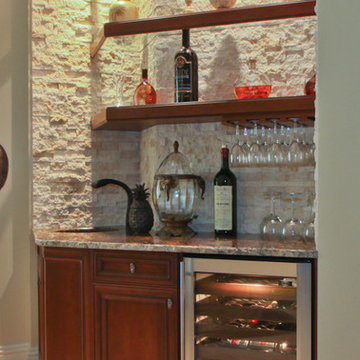 Whole House Remodel in Gulf Harbour, Fort Myers, FL - Wet Bar