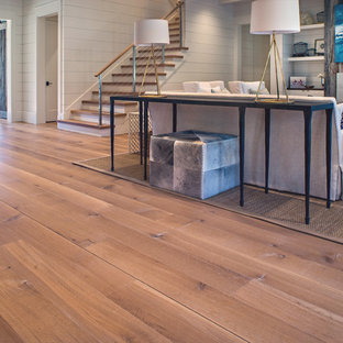 Wide Plank White Oak Wood Floor in Nashville TN Modern Farmhouse