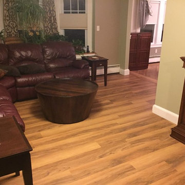 Wilmington Home- Furniture Design, Custom Desk Area, and New Flooring