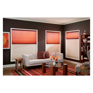 Window Covering Design Ideas - Modern - Living Room - Vancouver - by Made in the Shade Blinds ...