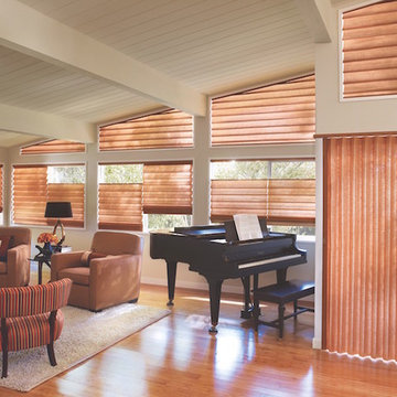 Window Treatments for Angled, Sloped and Triangle-Shaped Windows