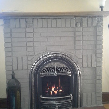 Windsor Arch with coals