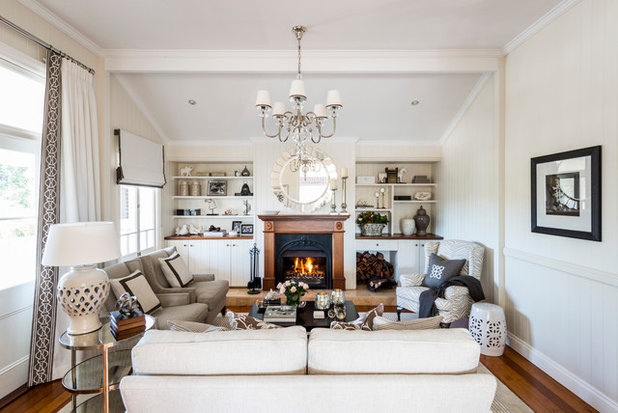 Traditional Living Room by Highgate House