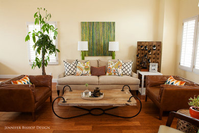 Living room - eclectic living room idea in San Francisco