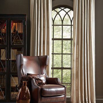 Wingback Chair in Neutral Seating / Reading Area
