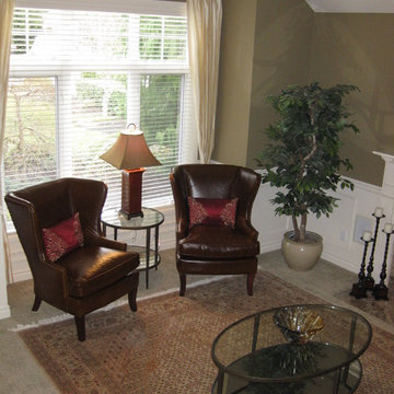Wingback Chairs in Living Room