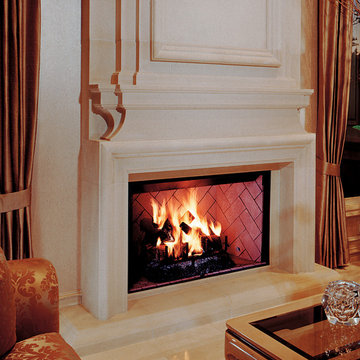 wood burning fireplaces