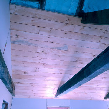Wood Ceiling and Beams
