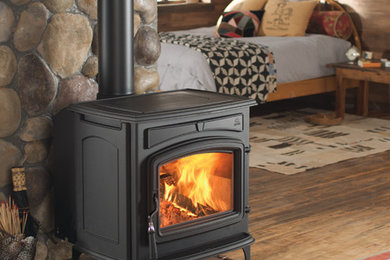 Wood free standing stoves