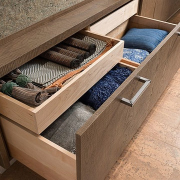 Wood-Mode Modern Cabinet Drawer Design