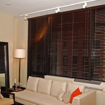 Wooden Blinds in NYC Apt