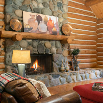 Woodland Log Home