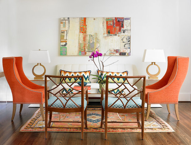 Transitional Living Room by Leigh Olive Mowry-Olive Interiors