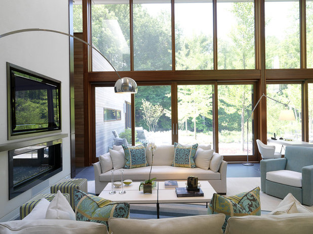 Contemporary Living Room by Ziger|Snead Architects