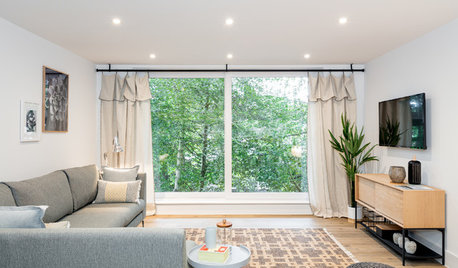 Houzz Tour: Small-space Solutions Make a Flat Open and Sociable