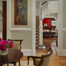 Traditional Living Room by Hanson Fine Building