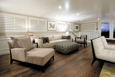 Yacht Saloon Panelling and Furniture