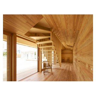 Yoshino Cedar House Airbnb x Go Hasegawa Asian Living Room