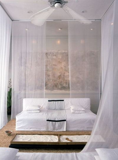 Asiatique Salon by Rozalynn Woods Interior Design